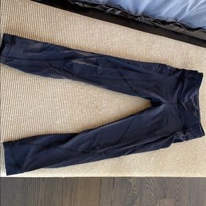 Black lululemon tights size 2